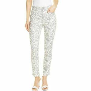 Printed Zebra Jeans Rebecca Taylor